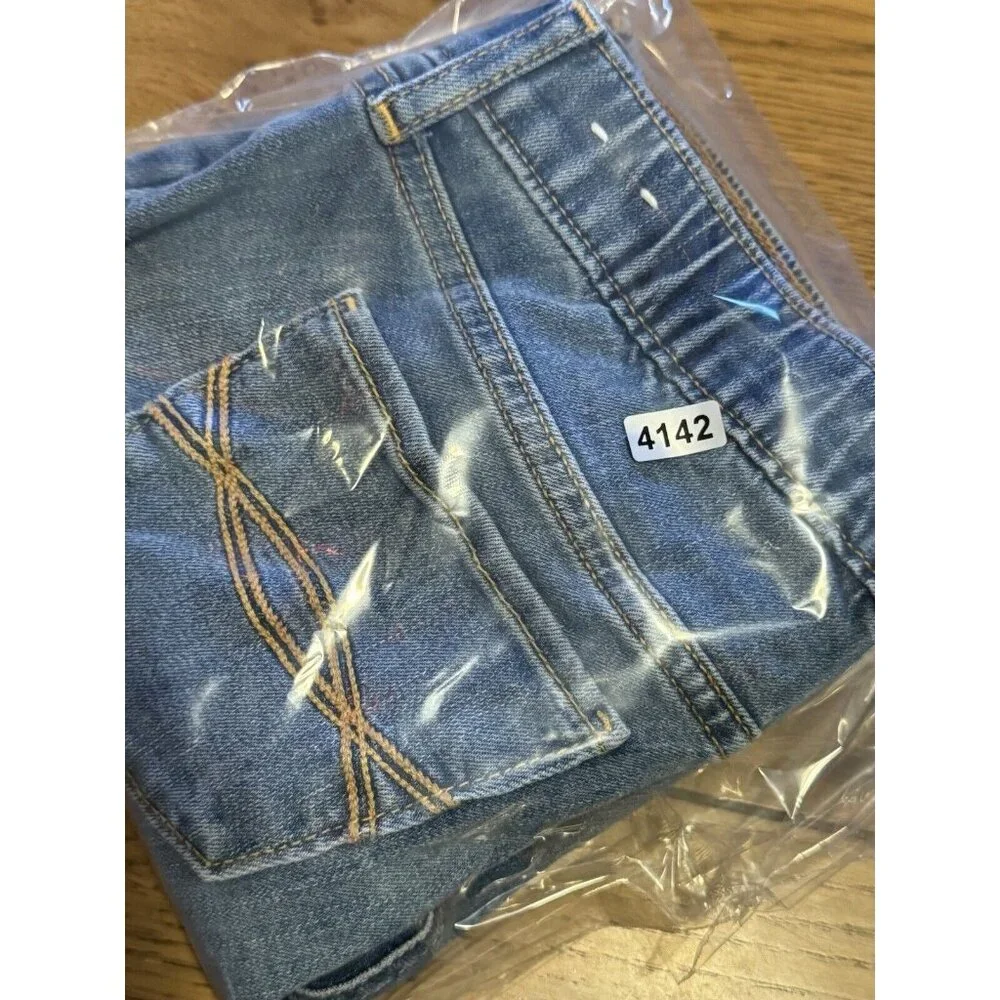 Abercrombie Kids Mid Rise Pull On‎ Jean Legging Blue Girls Size Slim 11/12 Youth